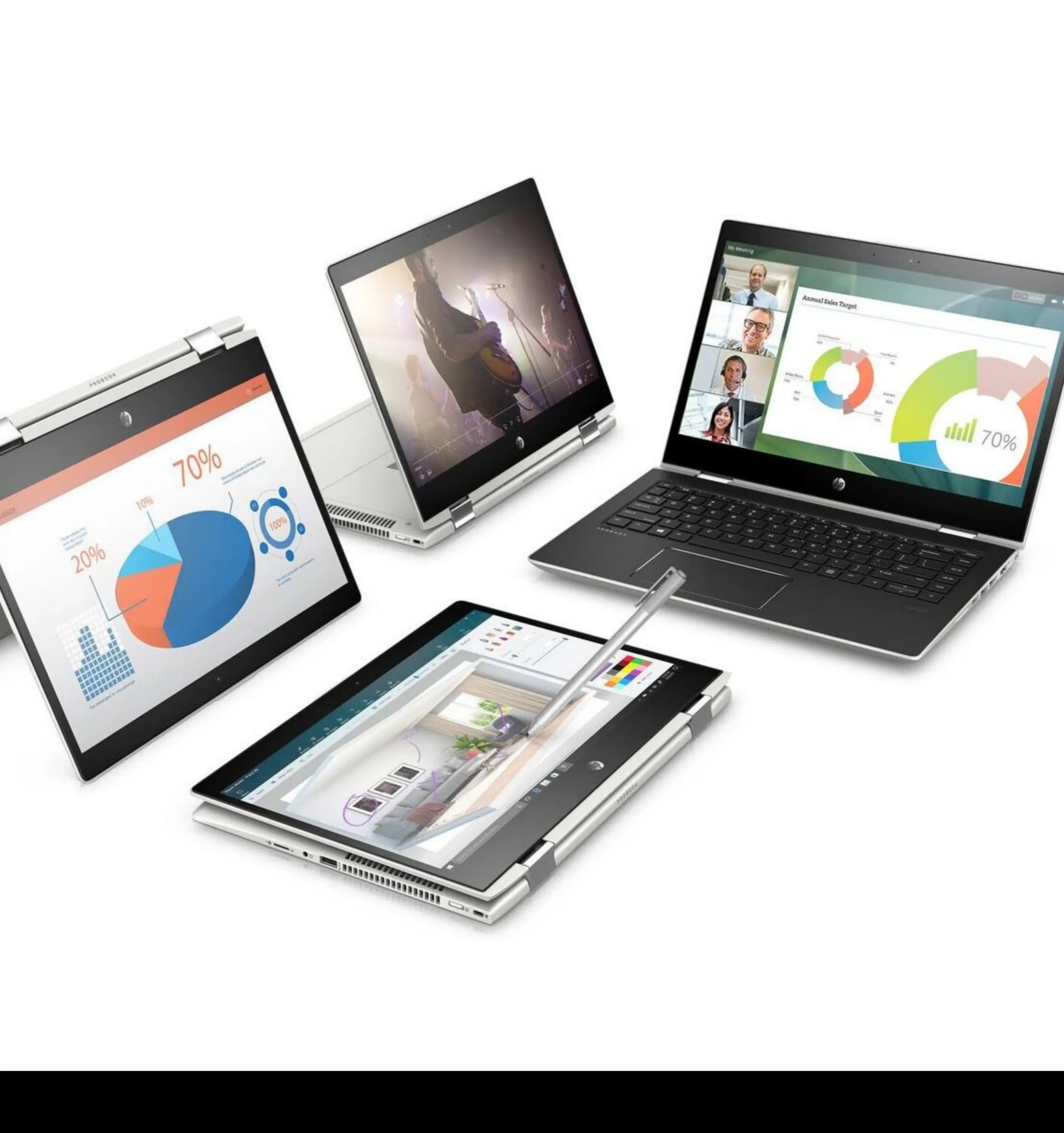HP Probook x360 - Convertible Laptop/Tablet PC. High-range performance computer